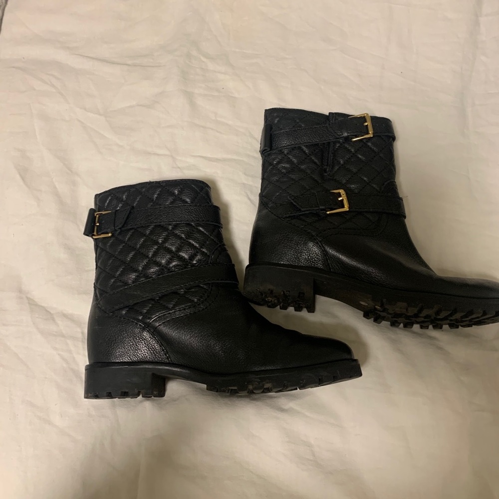 Kate spade combat boots